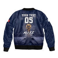 Custom World Football 2026 France Bomber Jacket Allez Les Bleus