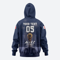 Custom World Football 2026 France Hoodie Allez Les Bleus