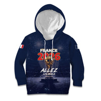Custom World Football 2026 France Kid Hoodie Allez Les Bleus