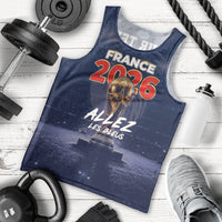 Custom World Football 2026 France Men Tank Top Allez Les Bleus