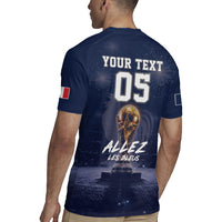 Custom World Football 2026 France Rugby Jersey Allez Les Bleus