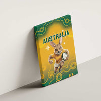 Australia Rugby 2024 Canvas Wall Art Go Wallabies Aboriginal Pattern LT05 - Wonder Print Shop