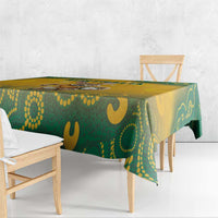 Australia Rugby 2024 Tablecloth Go Wallabies Aboriginal Pattern LT05 - Wonder Print Shop