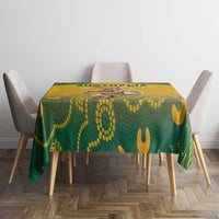 Australia Rugby 2024 Tablecloth Go Wallabies Aboriginal Pattern LT05 - Wonder Print Shop