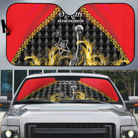 St Kitts Nevis Cricket Patriots Auto Sun Shade Road To Victory - Wonder Print Shop