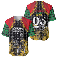 Custom St Kitts Nevis Cricket Patriots Baseball Jersey Road To Victory - Wonder Print Shop