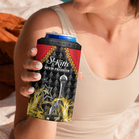 Custom St Kitts Nevis Cricket Patriots 4 in 1 Can Cooler Tumbler Road To Victory - Wonder Print Shop