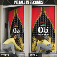 St Kitts Nevis Cricket Patriots Door Cover Road To Victory - Wonder Print Shop