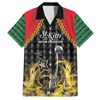 Custom St Kitts Nevis Cricket Patriots Family Matching Summer Maxi Dress and Hawaiian Shirt Road To Victory - Wonder Print Shop
