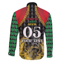 Custom St Kitts Nevis Cricket Patriots Family Matching Summer Maxi Dress and Hawaiian Shirt Road To Victory - Wonder Print Shop