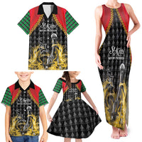 Custom St Kitts Nevis Cricket Patriots Family Matching Tank Maxi Dress and Hawaiian Shirt Road To Victory - Wonder Print Shop