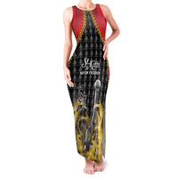 Custom St Kitts Nevis Cricket Patriots Family Matching Tank Maxi Dress and Hawaiian Shirt Road To Victory - Wonder Print Shop