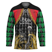 Custom St Kitts Nevis Cricket Patriots Hockey Jersey Road To Victory - Wonder Print Shop