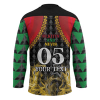 Custom St Kitts Nevis Cricket Patriots Hockey Jersey Road To Victory - Wonder Print Shop
