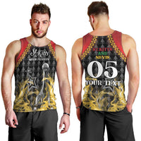 Custom St Kitts Nevis Cricket Patriots Men Tank Top Road To Victory - Wonder Print Shop