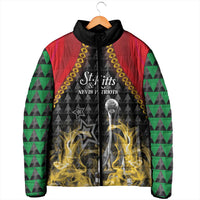 Custom St Kitts Nevis Cricket Patriots Padded Jacket Road To Victory - Wonder Print Shop