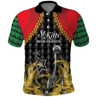 Custom St Kitts Nevis Cricket Patriots Polo Shirt Road To Victory - Wonder Print Shop