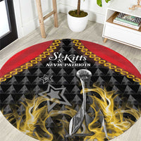 St Kitts Nevis Cricket Patriots Round Carpet Road To Victory - Wonder Print Shop