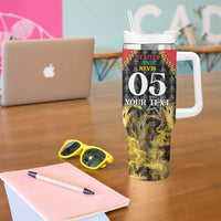 Custom St Kitts Nevis Cricket Patriots Tumbler With Handle Road To Victory - Wonder Print Shop