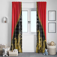 St Kitts Nevis Cricket Patriots Window Curtain Road To Victory - Wonder Print Shop