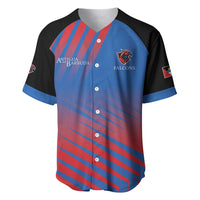 Custom Antigua and Barbuda Cricket Baseball Jersey Falcons Unstoppable - Wonder Print Shop
