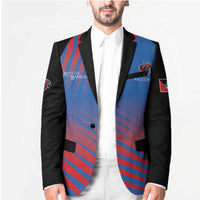 Custom Antigua and Barbuda Cricket Blazer Falcons Unstoppable - Wonder Print Shop