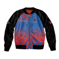 Custom Antigua and Barbuda Cricket Bomber Jacket Falcons Unstoppable - Wonder Print Shop