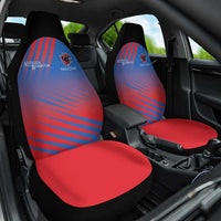 Antigua and Barbuda Cricket Car Seat Cover Falcons Unstoppable - Wonder Print Shop