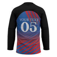 Custom Antigua and Barbuda Cricket Hockey Jersey Falcons Unstoppable - Wonder Print Shop