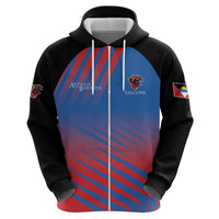 Custom Antigua and Barbuda Cricket Hoodie Falcons Unstoppable - Wonder Print Shop