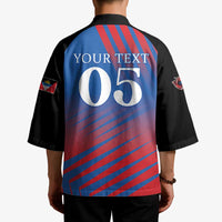 Custom Antigua and Barbuda Cricket Kimono Falcons Unstoppable - Wonder Print Shop