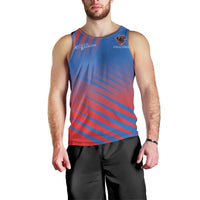 Custom Antigua and Barbuda Cricket Men Tank Top Falcons Unstoppable - Wonder Print Shop