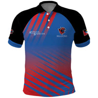 Custom Antigua and Barbuda Cricket Polo Shirt Falcons Unstoppable - Wonder Print Shop