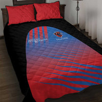 Antigua and Barbuda Cricket Quilt Bed Set Falcons Unstoppable - Wonder Print Shop