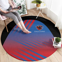 Antigua and Barbuda Cricket Round Carpet Falcons Unstoppable - Wonder Print Shop