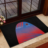 Antigua and Barbuda Cricket Rubber Doormat Falcons Unstoppable - Wonder Print Shop