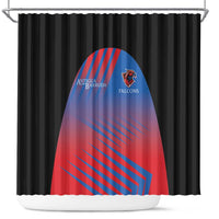 Antigua and Barbuda Cricket Shower Curtain Falcons Unstoppable - Wonder Print Shop