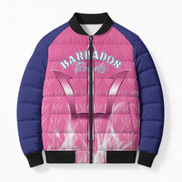 Custom Barbados Royals Cricket Bomber Puffer Jacket Go Legends - Wonder Print Shop