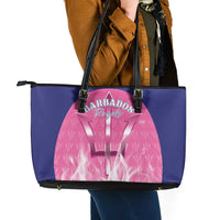 Barbados Royals Cricket Leather Tote Bag Go Legends - Wonder Print Shop