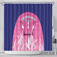 Barbados Royals Cricket Shower Curtain Go Legends - Wonder Print Shop