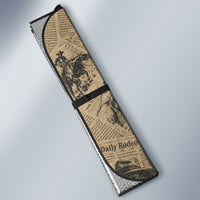 Black Cowboy Auto Sun Shade Western Rodeo Melanin Black History