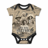 Black Cowboy Baby Onesie Western Rodeo Melanin Black History