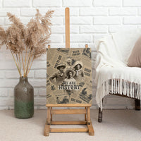 Black Cowboy Canvas Wall Art Western Rodeo Melanin Black History