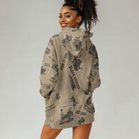 Black Cowboy Hoodie Dress Western Rodeo Melanin Black History