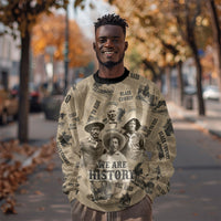 Black Cowboy Sweatshirt Western Rodeo Melanin Black History