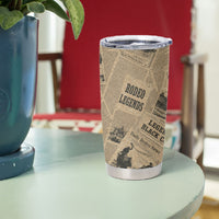 Black Cowboy Tumbler Cup Western Rodeo Melanin Black History