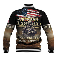 United States Veterans Day Baseball Jacket Thank You Veterans Proud US Flag LT05 - Wonder Print Shop