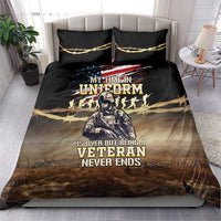 United States Veterans Day Bedding Set Thank You Veterans Proud US Flag LT05 - Wonder Print Shop
