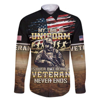 United States Veterans Day Family Matching Off Shoulder Maxi Dress and Hawaiian Shirt Thank You Veterans Proud US Flag LT05 - Wonder Print Shop