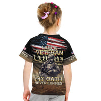 United States Veterans Day Kid T Shirt Thank You Veterans Proud US Flag LT05 - Wonder Print Shop